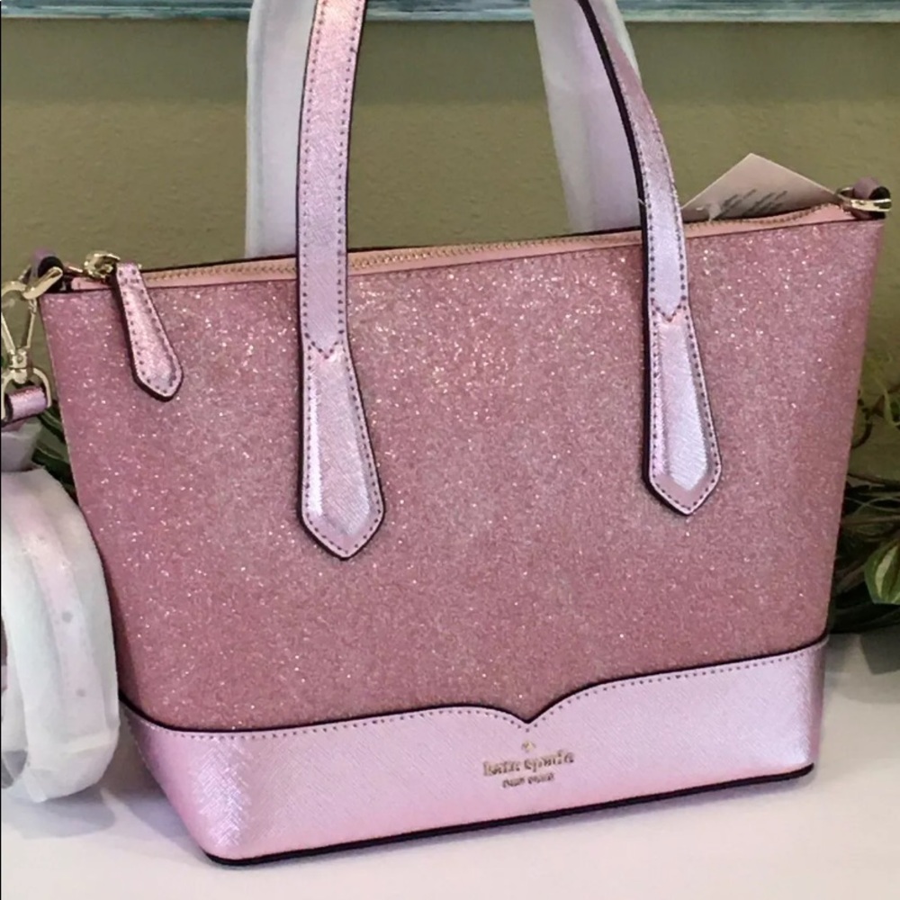 SALE!! Kate spade small Lola satchel pink bag - Picture 2 of 9